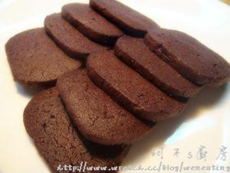 【阿不's厨房】小烤箱做巧克力饼干(另有大烤箱版)