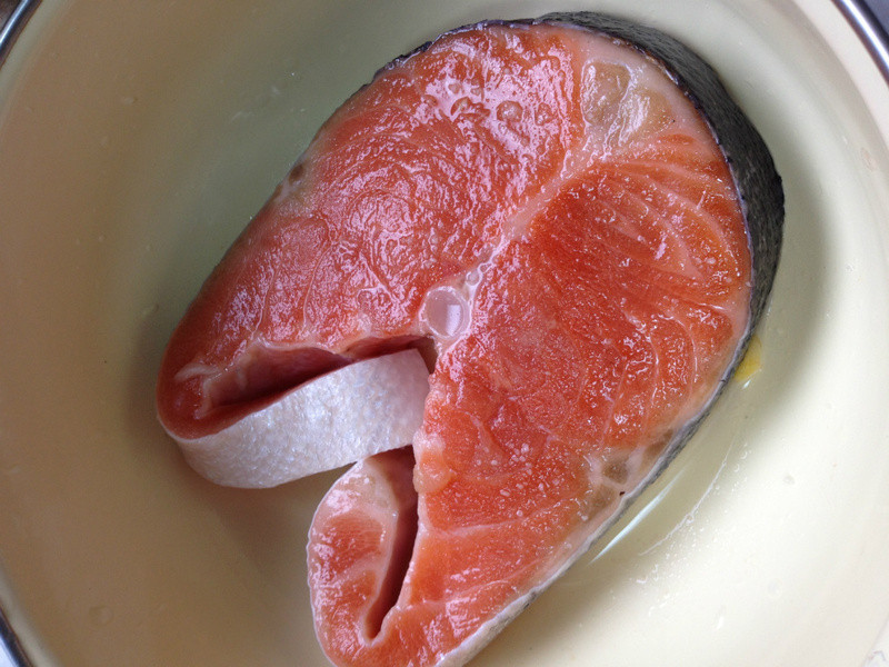 [年菜-鱼料理]干煎鲑鱼片