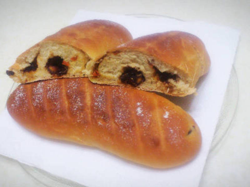 法式面包(桂圆+核桃+红枣+枸杞)