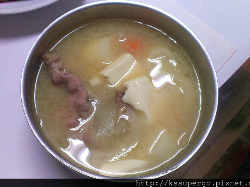 (KssurperGo厨房)猪肉味噌汤(白玉萝卜)