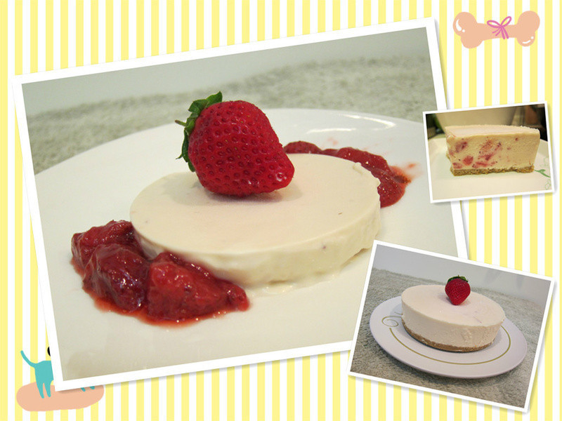 【S&Cm】冬季限定~草莓果粒生乳酪蛋糕