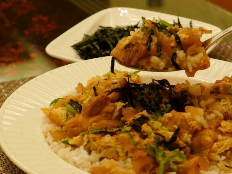 鸡肉亲子丼