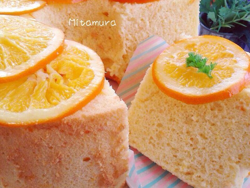 橙香米粉戚风蛋糕