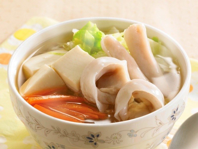 豆腐海鲜汤