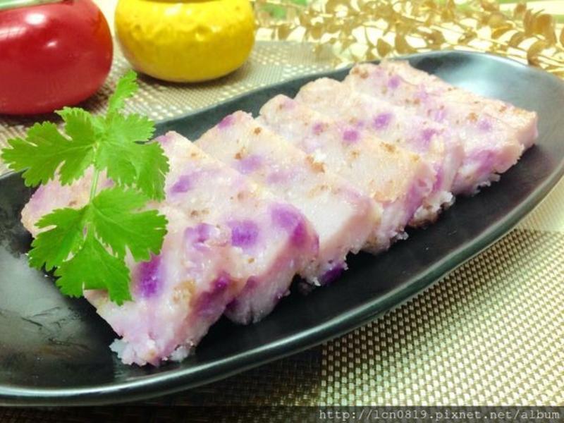 紫色山药糕
