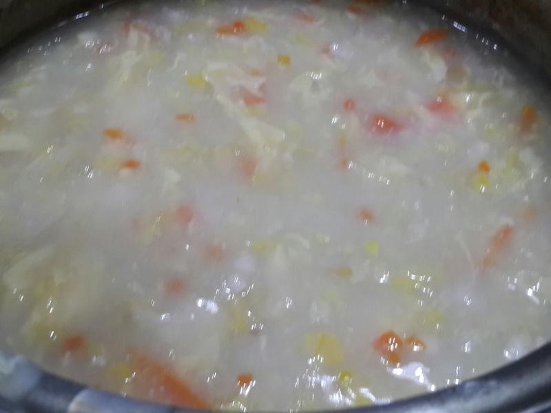 蔬菜鸡蓉玉米浓汤