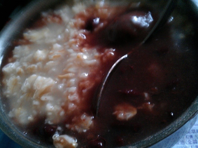 燕麦红豆汤圆