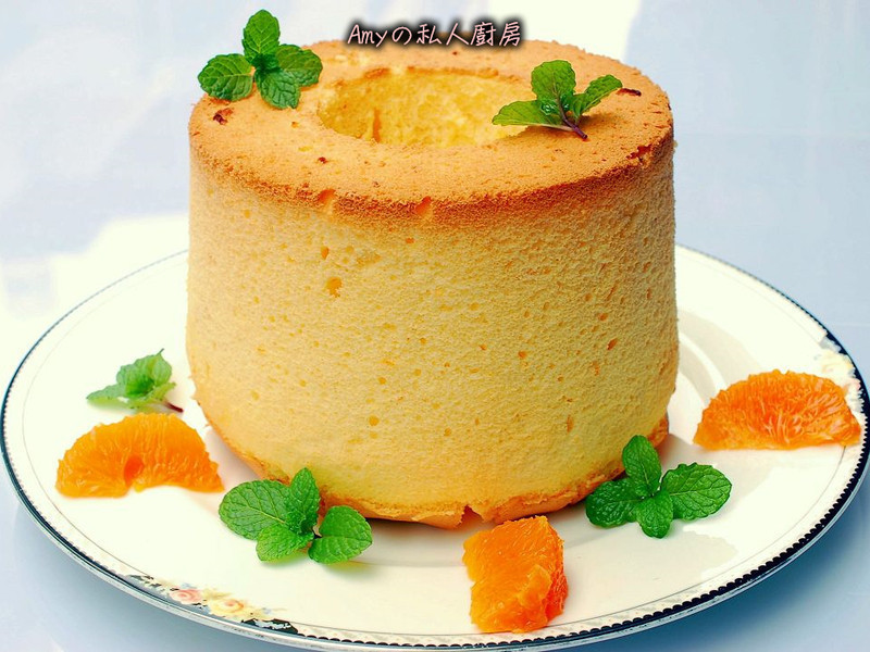 柑橘戚风蛋糕