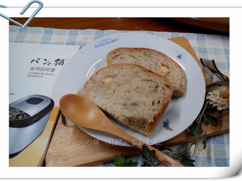 烟燻起司法国面包-パンの锅(胖锅)面包机