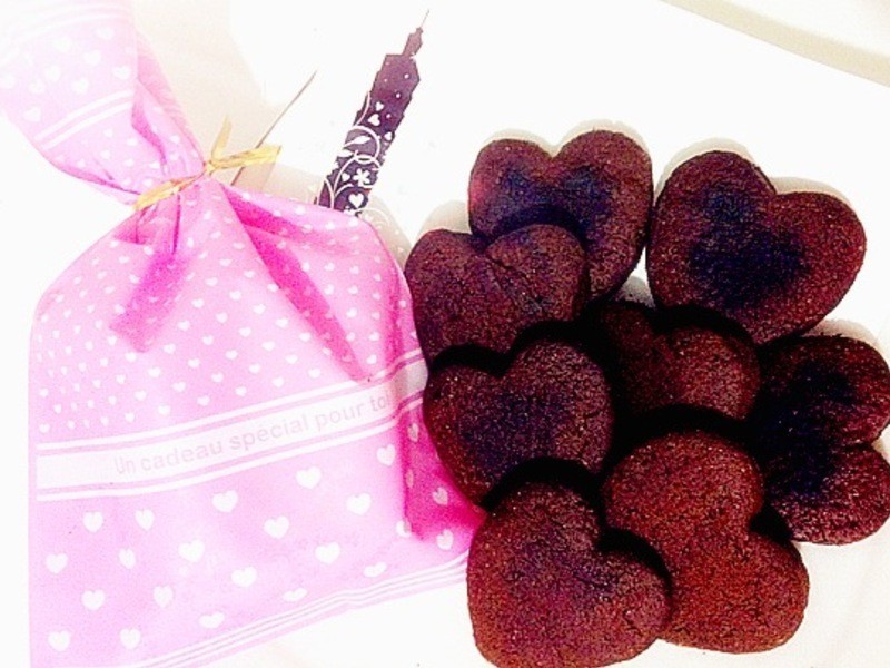 ♥小雨厨房♥苦甜巧克力饼干