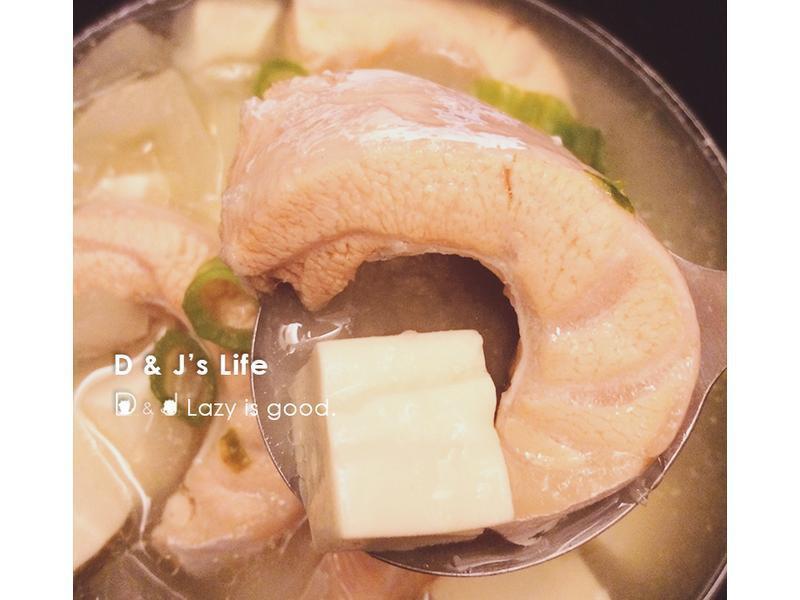 新手人妻必备-日式鲑鱼味噌汤