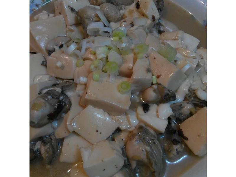 豉汁鲜蚵豆腐