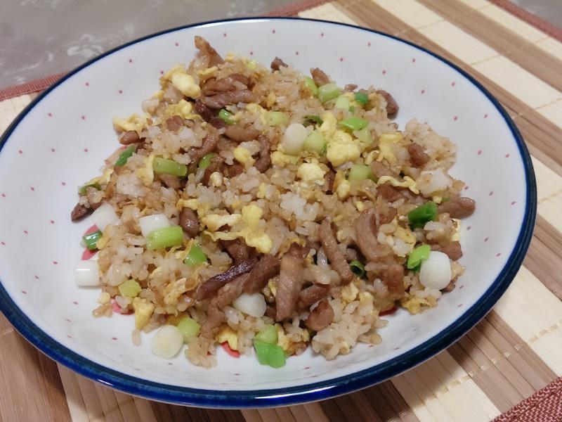 肉丝蛋炒饭