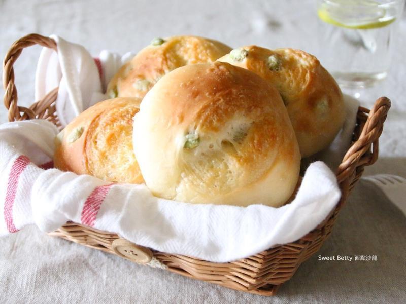 毛豆软法面包