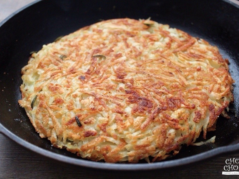 Rösti 瑞士风马铃薯丝煎饼