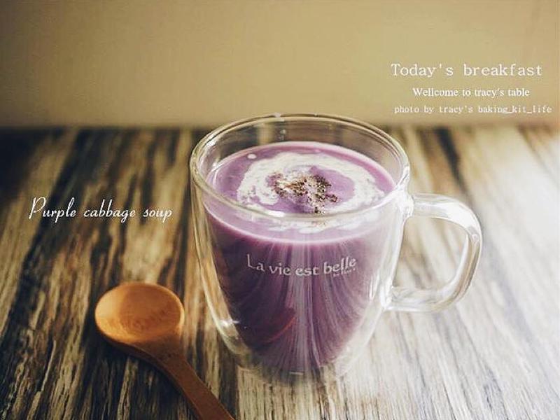 浪漫的料理-紫甘蓝浓汤
