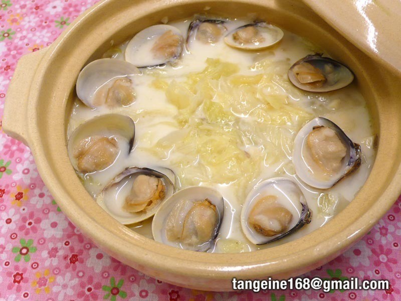 蛤蜊奶油炖白菜 (EZ砂锅菜6)