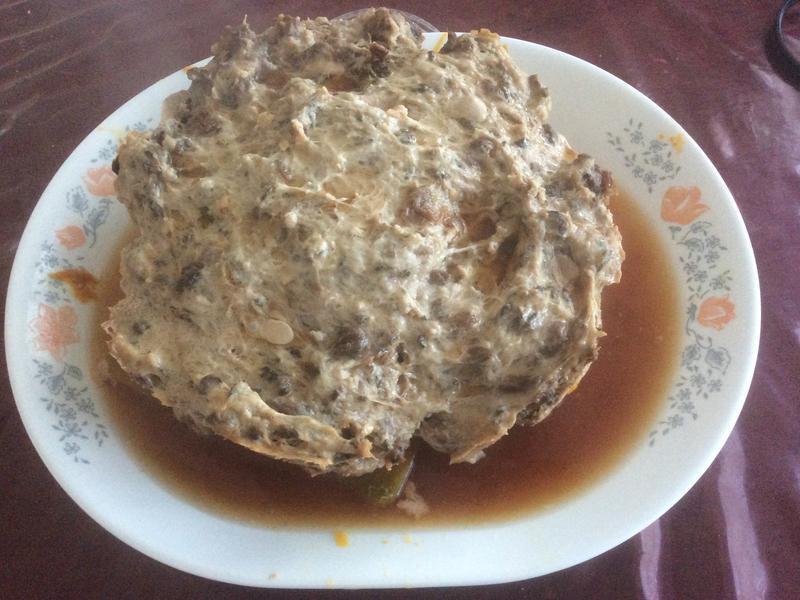 梅干菜蒸肉饼