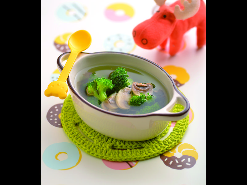紫菜青蔬蘑菇汤