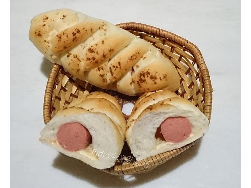 热狗起司面包