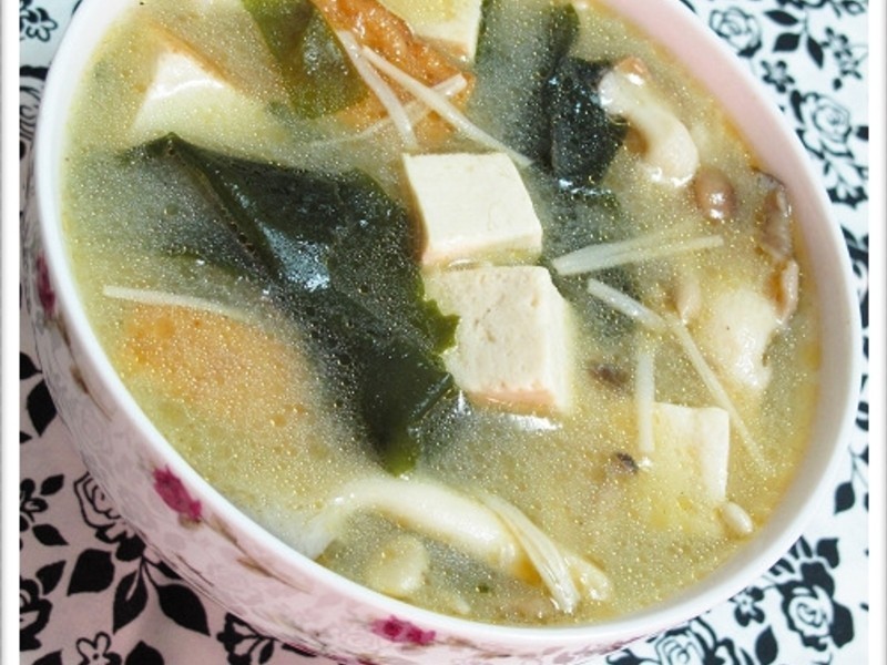 野菇味噌汤