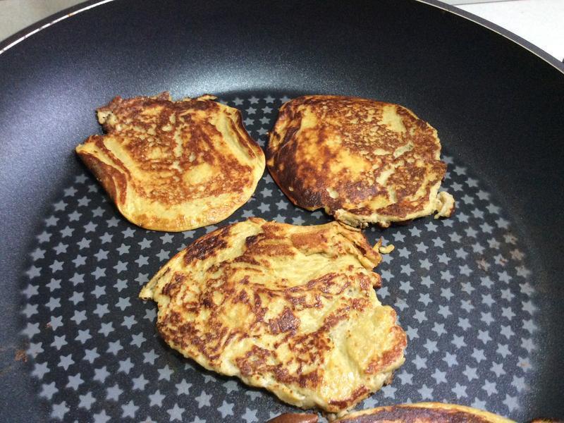 风味早餐~香蕉蛋松饼