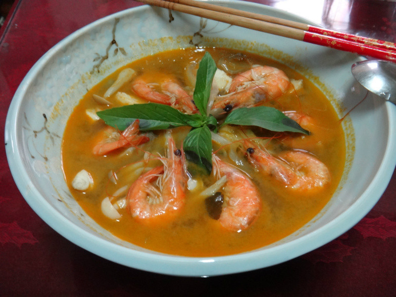 简易泰式海鲜汤