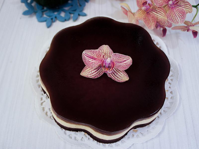 黑糖果冻布丁巧克力蛋糕【一次就学会】