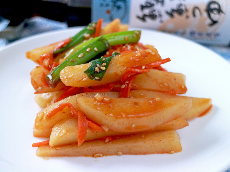 韩式凉拌马铃薯『淬酿日式下午茶点』