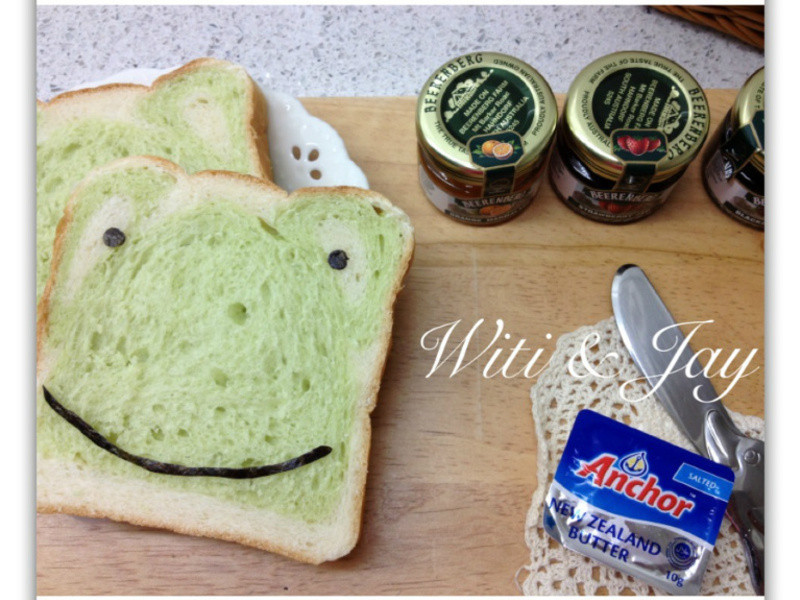 [Witi✿Kitchen](面包机-吐司)Smile Frog吐司