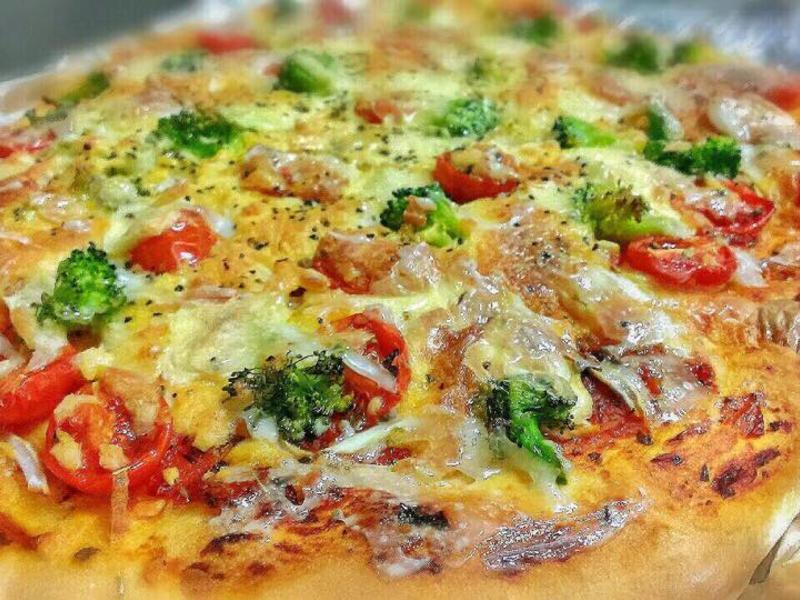 手工蕃茄起司Pizza[小P面包机]