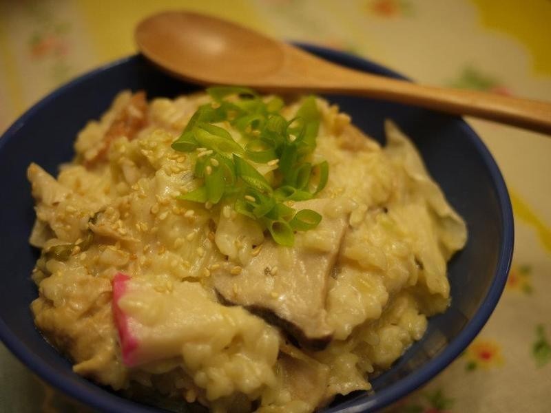 奶香野菇炖意式米面