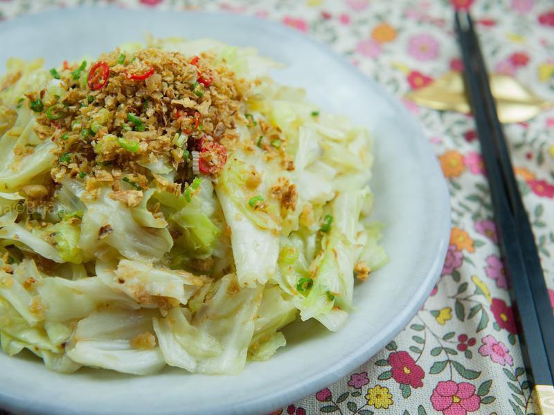 蒜酥高丽菜