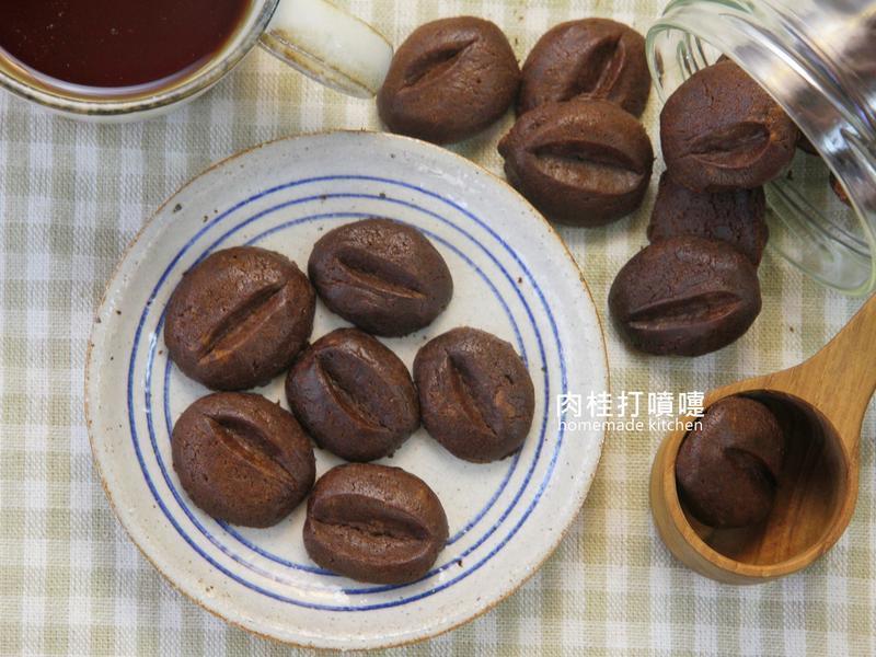 咖啡豆造型饼干