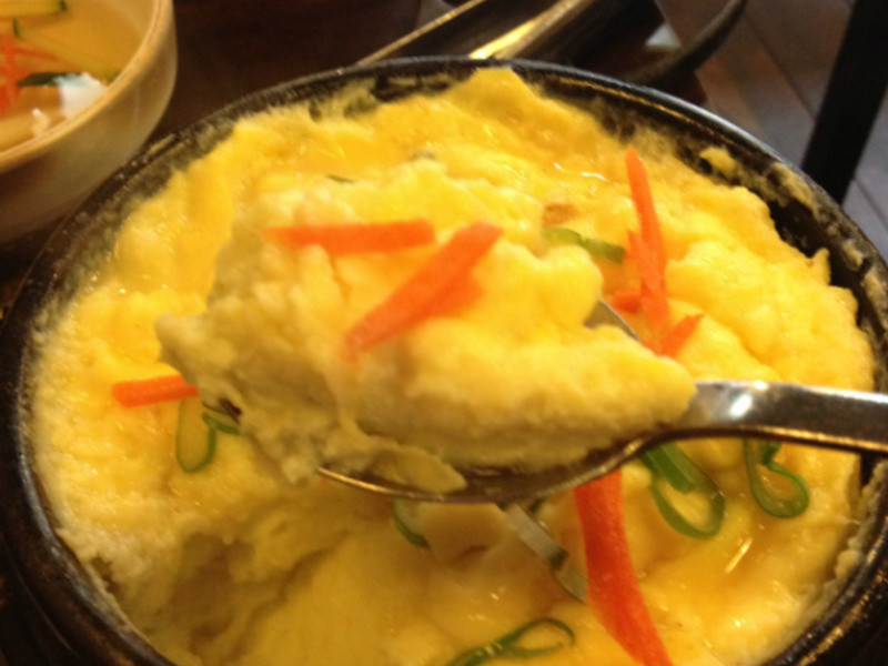 [蛋料理]韩式水蒸蛋뚝배기 계란찜