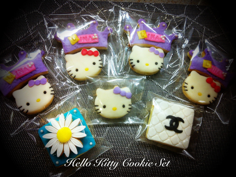 Hello Kitty & CHAEL 创意翻糖饼干