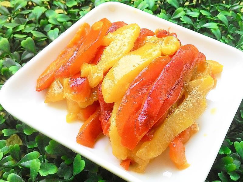 烤双色甜椒(小烤箱料理)