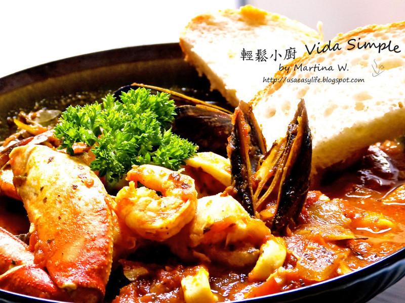 义式炖海鲜汤(CIOPPINO)