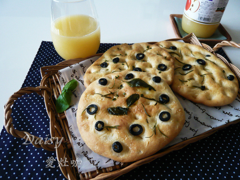 香草橄榄佛卡夏Focaccia