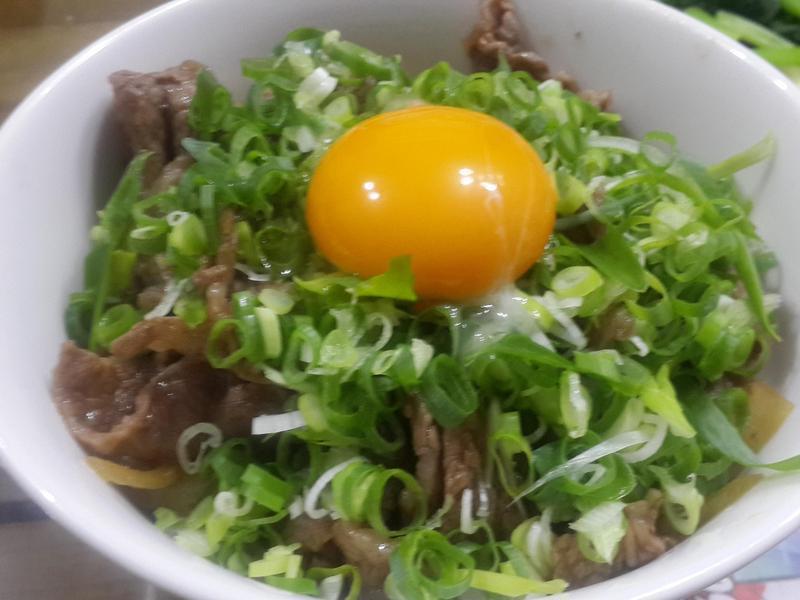 葱香牛丼