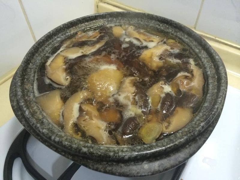 香菇花瓜鸡汤
