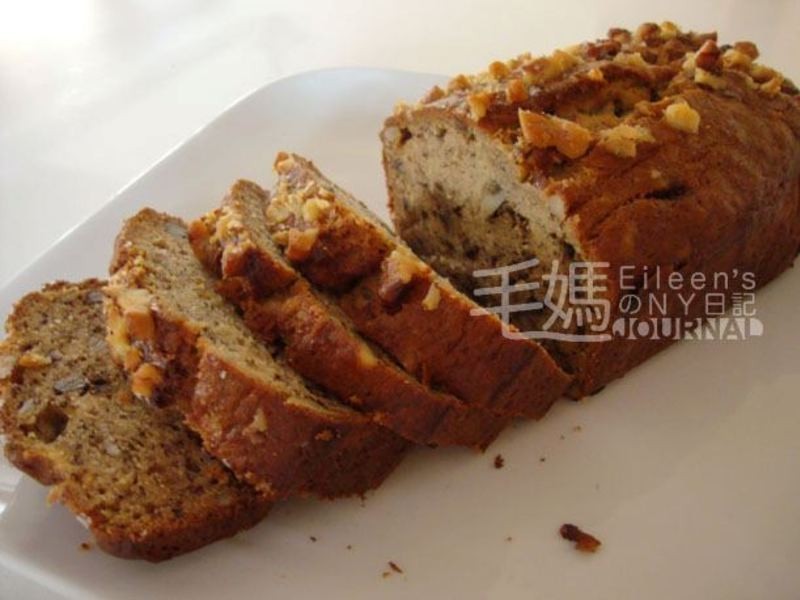 香蕉核桃面包 Banana Walnuts Bread