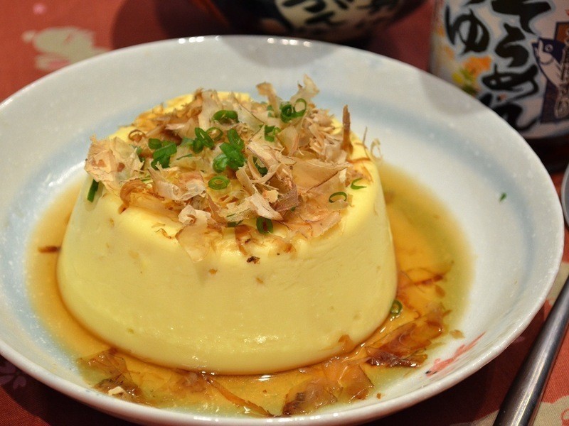 日式凉拌鸡蛋豆腐
