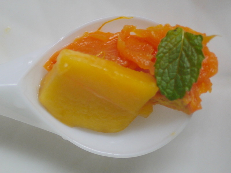南瓜【芒果】薄荷-轻凉水果餐
