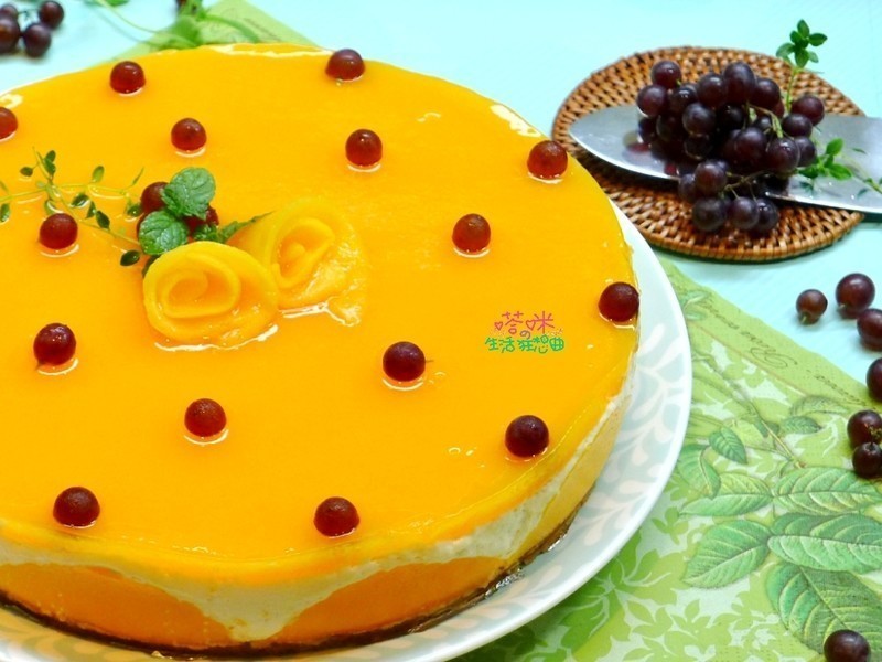 芒果花园奶酪蛋糕(免烤)