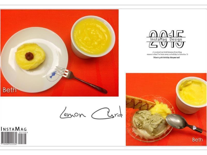 柠檬鸡蛋奶油酱（Lemon Curd)