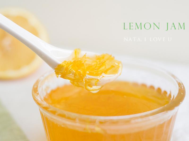 清新酸甜的黄柠檬果酱、保健柠檬糖浆作法