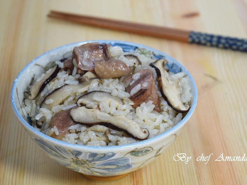 麻油鸡饭~野饲崎鸡