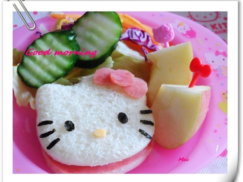 Hello Kitty三明治早餐