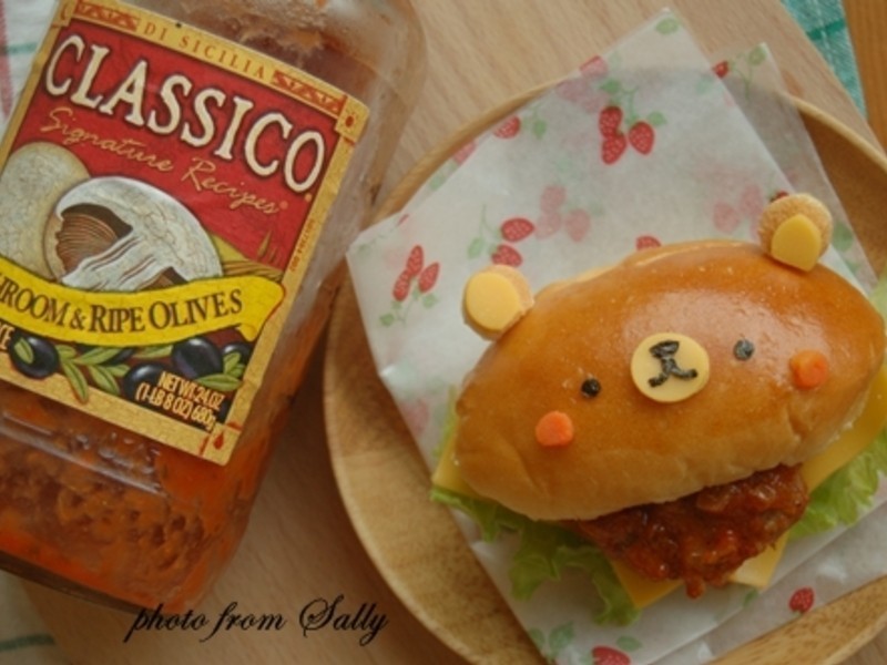 【Classico义利面酱】小熊茄汁肉排汉堡